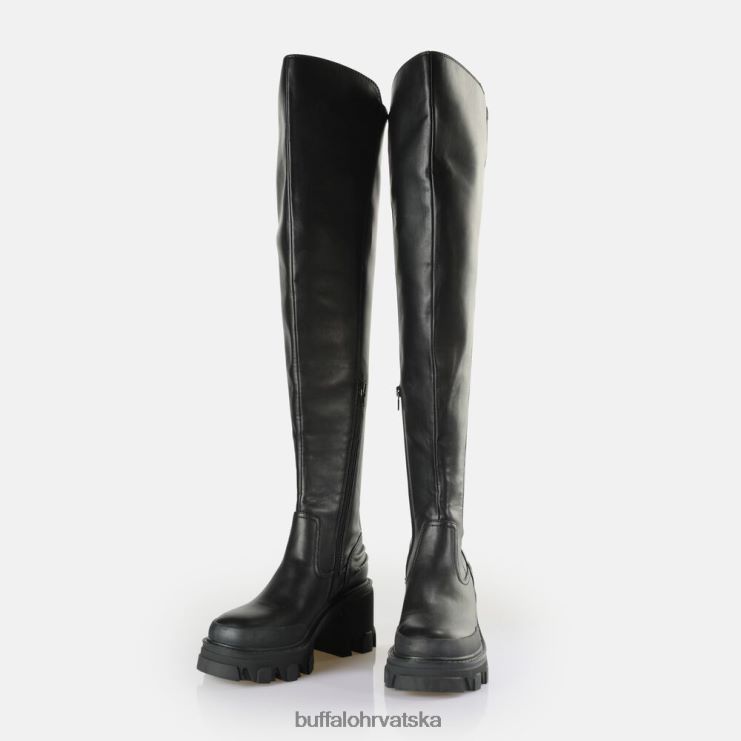 crno Buffalo pobuna zbog boot vegana |čizme TDD6T563